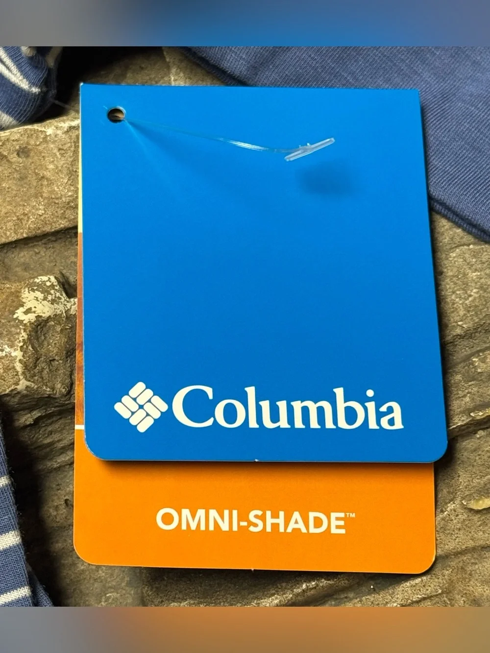 NEW Columbia Omni Shade Long Sleeve Striped Shirt Women’s XL Essential UPF NWT